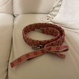 Beautiful Fendi ribbon leather purse strap